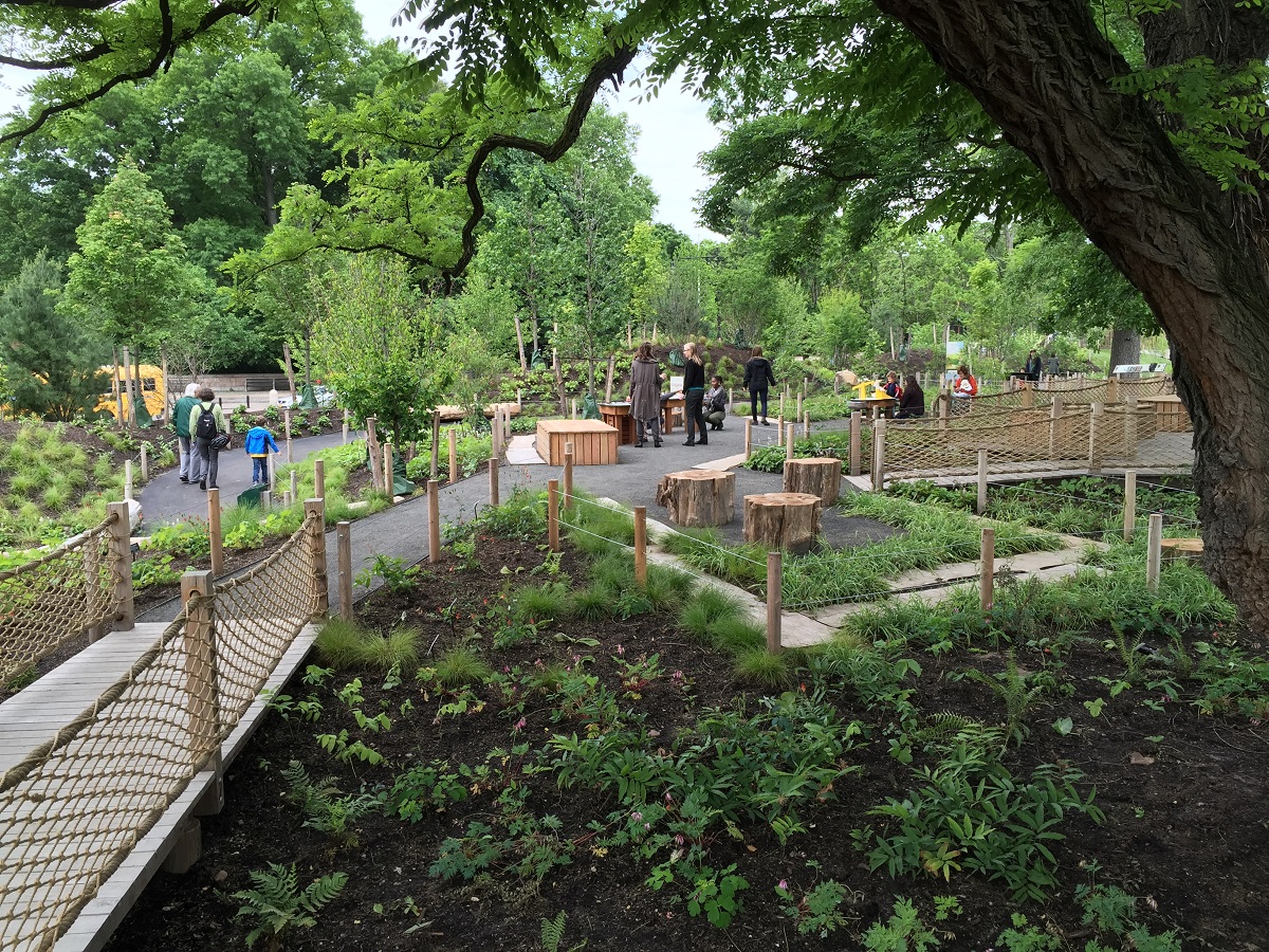 Children's Discovery Garde at Brooklyn Botanical Garden