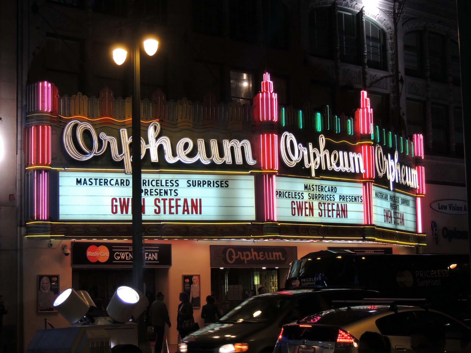 MasterCard Gwen Stefani Concert - LA