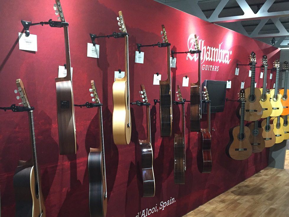 Ibanez Guitars at Hoshino USA Exhibit at NAMM