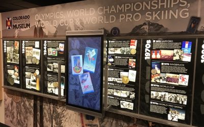 iWall Exhibit Chronicles the History of Olympic and Championship Skiing