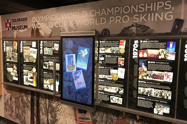 iWall Exhibit Chronicles the History of Olympic and Championship Skiing